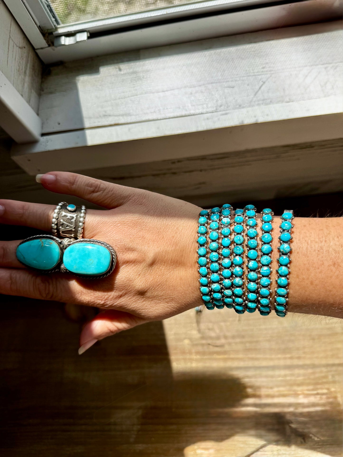 Sterling Silver Cuff – Kingman Turquoise