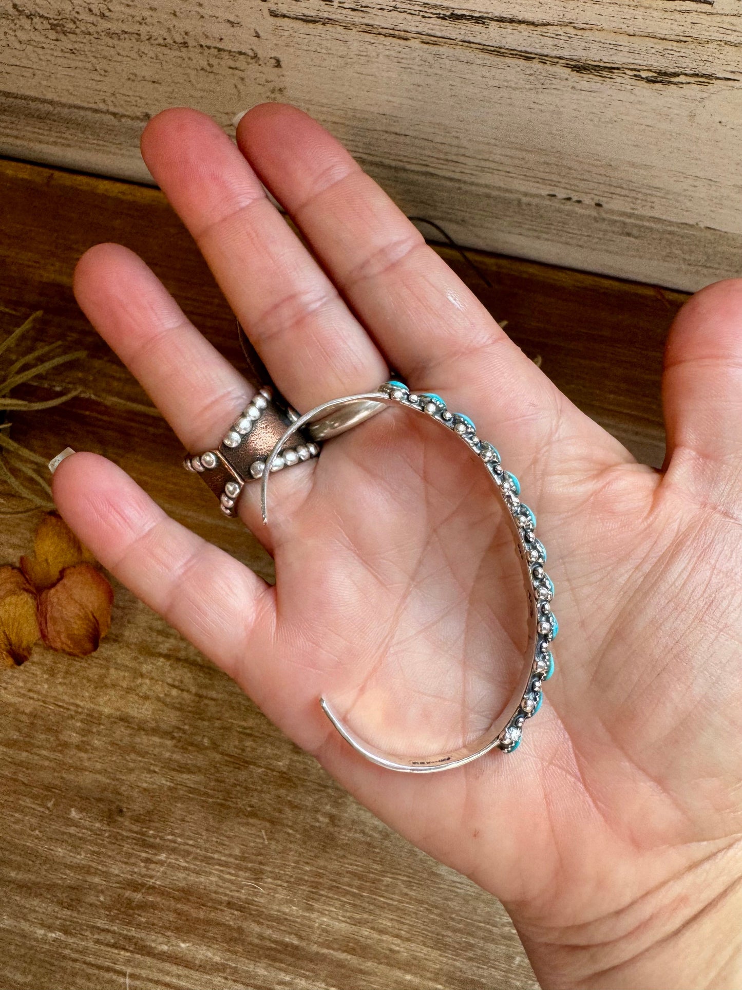 Sterling Silver Cuff – Kingman Turquoise