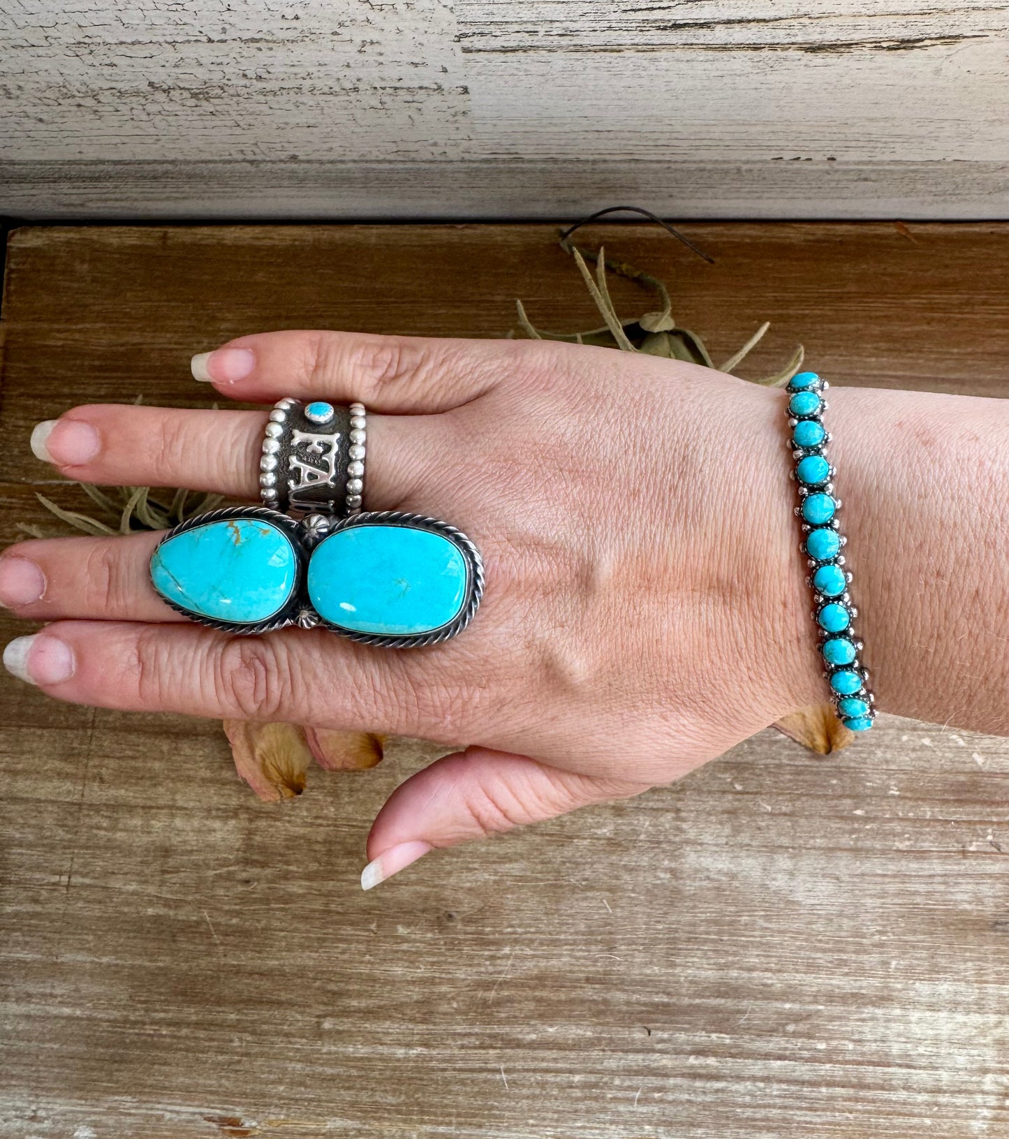 Sterling Silver Cuff – Kingman Turquoise