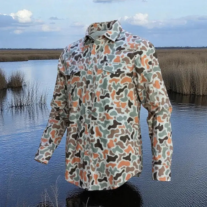 Long Sleeve Vaquero Camo