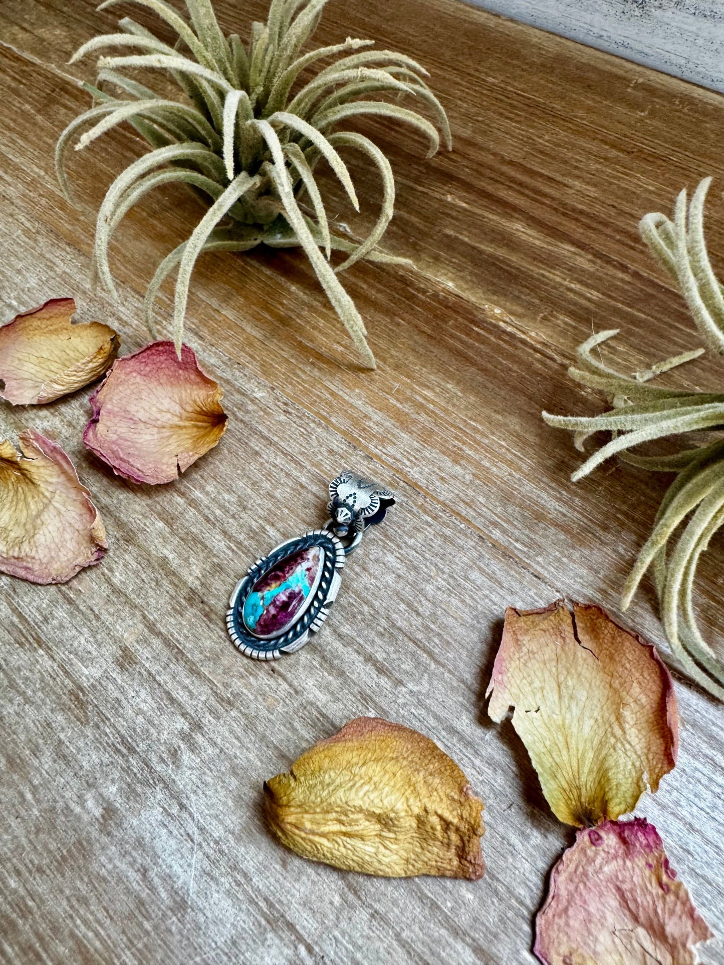 Mojave Stone Pendant – Sterling Silver