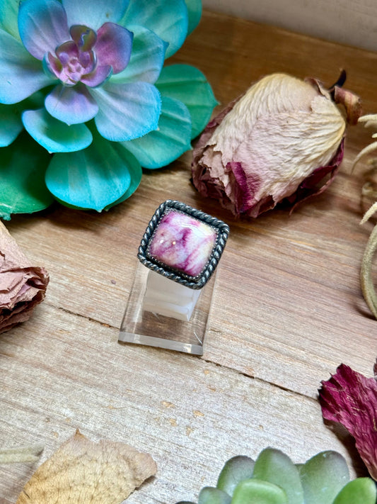 ring mj square purple