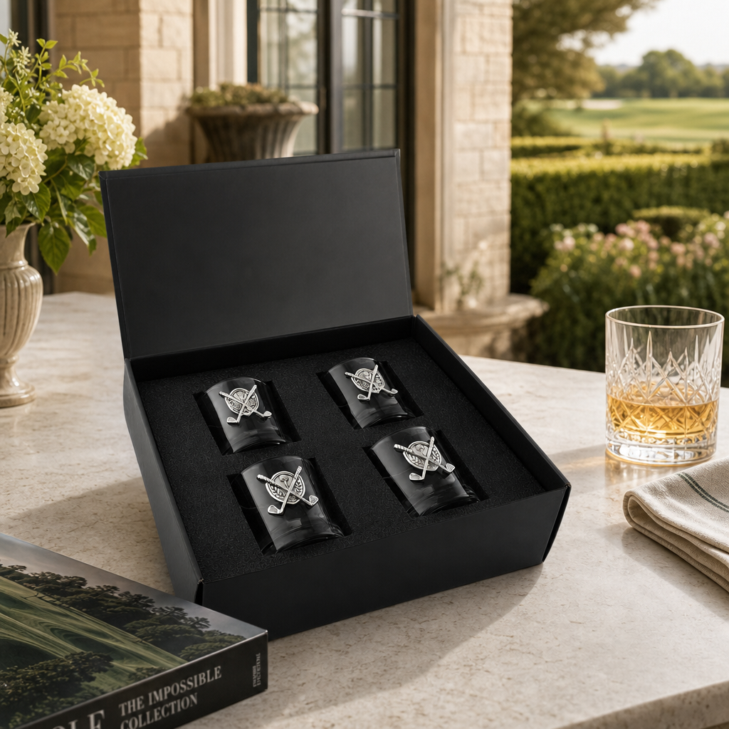 Golf Bar Glasses Set of 4