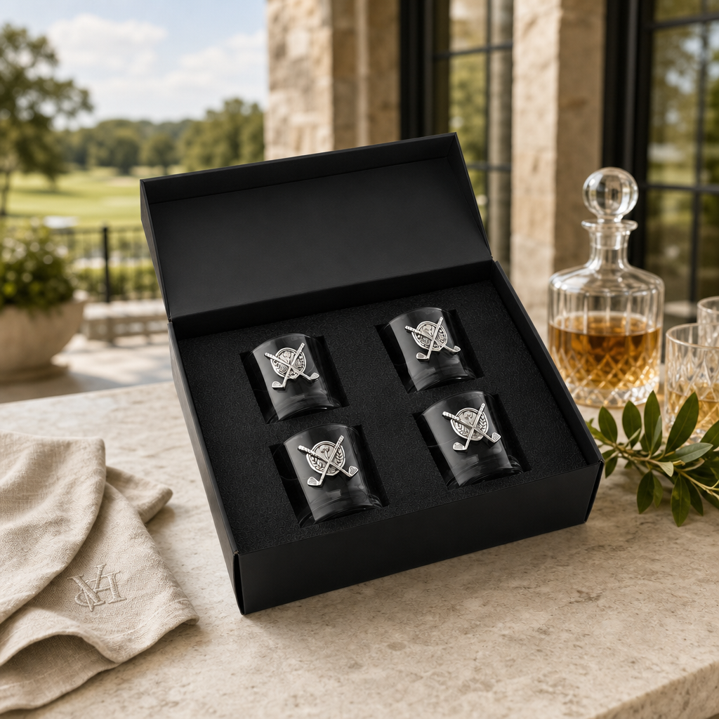Golf Bar Glasses Set of 4