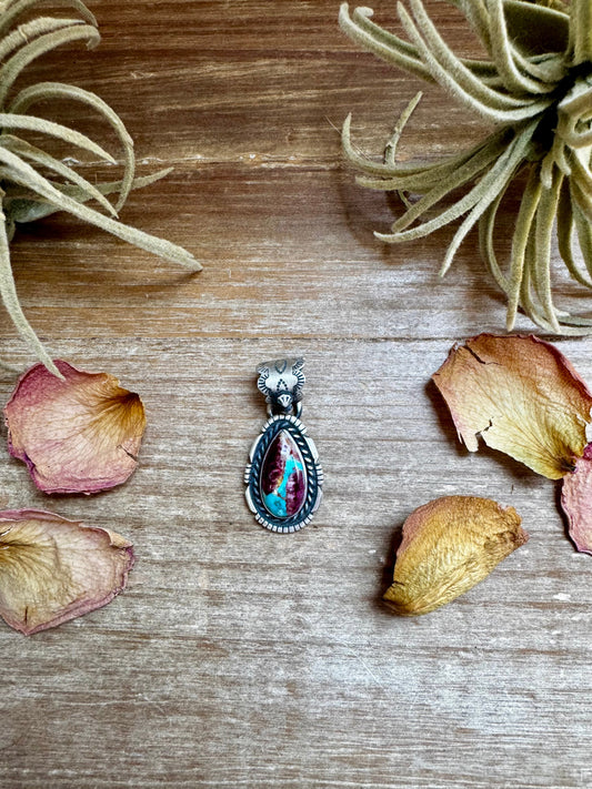 Mojave Stone Pendant – Sterling Silver