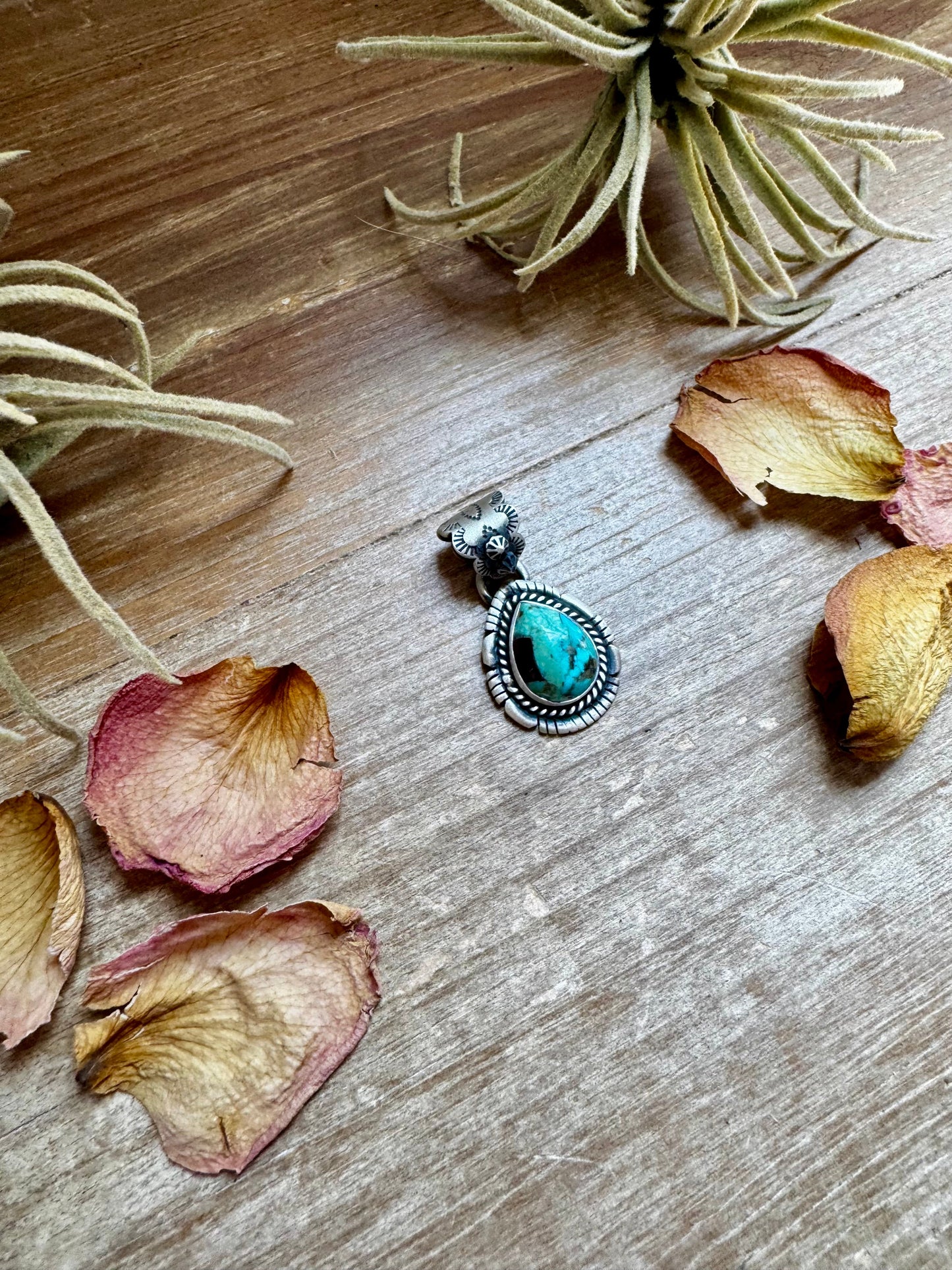 Mojave Stone Pendant – Sterling Silver, Fits 6 mm