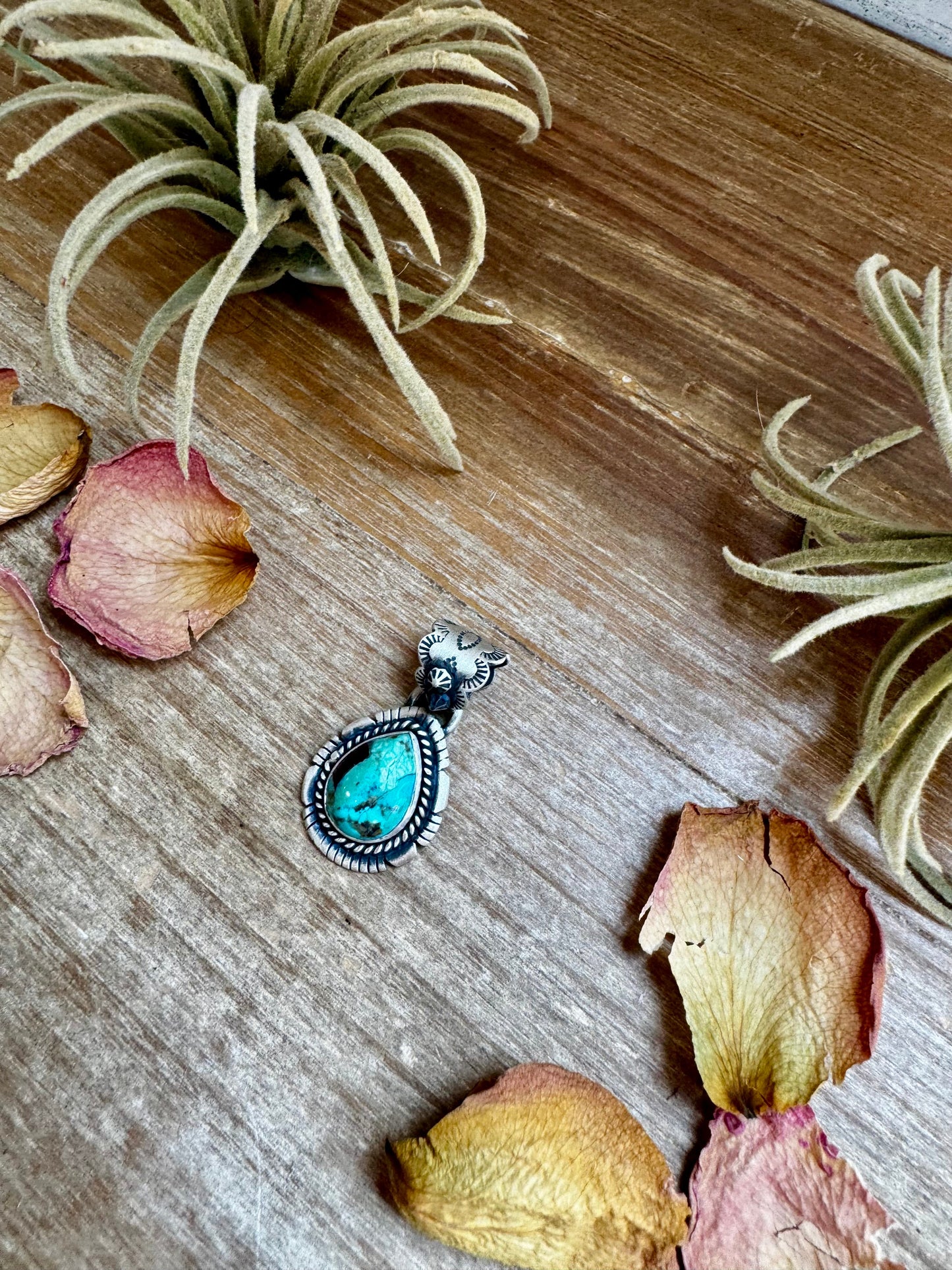 Mojave Stone Pendant – Sterling Silver, Fits 6 mm