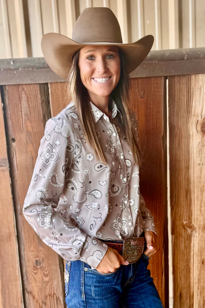 Bandana Country Button Up