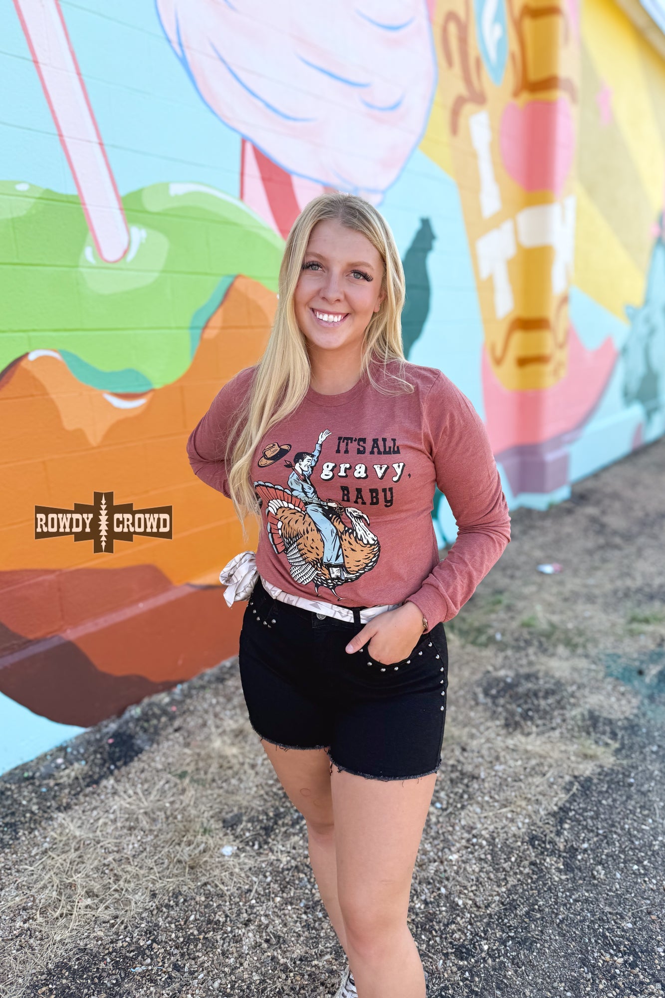Gravy Baby Long Sleeve Tee